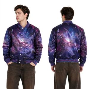 Veste en satin à motif floral botanique rose, style bomber, col côtelé, fermeture éclair intégrale, impression par sublimation, haute qualité, vente en gros - Product Image 5