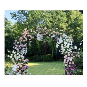 Arco de Enrejado para Jardín de 86.6 Pulgadas de Alto, Decoración para Fiestas - Product Image 1