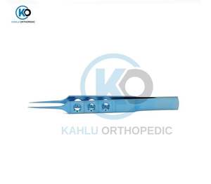 Pinzas de Titanio de Primera Calidad, Duraderas, para Microcirugía, Instrumento Médico/Dental, Uso Hospitalario, Rectas y Curvas - Product Image 4