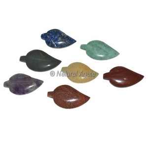 Chakra Natural Oval Set Crystal Stone Tree Life Caja de regalo Decoración Piedra preciosa Grabada Curación Regalo Embalaje Práctica espiritual - Product Image 6