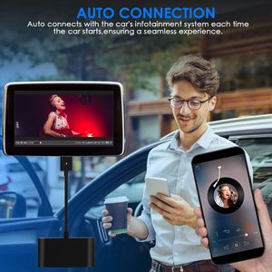 Adattatore Wireless Carplay Android 5GHz WiFi, Sistema di Infotainment per Auto, Lettore di Navigazione per FORD, HONDA, CHEVROLET, iOS - Product Image 3