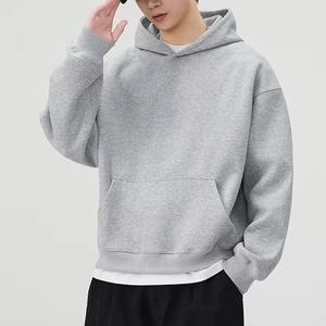Sudadera con Capucha Personalizada con Logotipo, Corte Holgado para Hombre, con Bolsillo, 100% Algodón, Sudadera Holgada de Alta Calidad para Hombre - Product Image 2