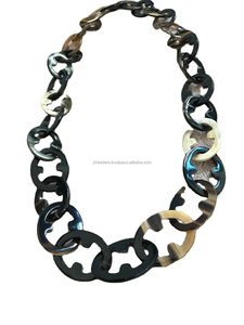 สร้อยคอจี้เขาควาย เครื่องประดับแฟชั่น สร้อยคอคลาสสิกและมีเอกลักษณ์สำหรับผู้หญิงและเด็กผู้หญิง - Product Image 3