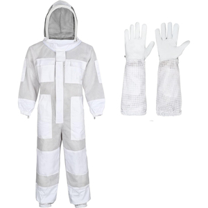 Uniformes de Apicultura Bien Diseñados con Capucha Protectora para Trabajos en Granjas de Miel, Inspección de Colmenas y Cuidado Rutinario del Apiario - Product Image 4