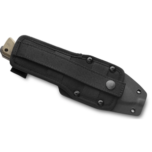 Cuchillos de Caza con Hoja Negra y Mango Verde Oliva, con Empuñadura Texturizada y Funda Negra Segura para Acampar y Hacer Senderismo al Aire Libre - Product Image 3