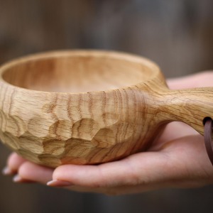 Natural Kuksa <b>Cup</b> Wholesale Price Wooden Mug for Coffee Tea Outdoor <b>Camping</b> and Adventure Use Premium Kuksa <b>Cup</b> - Product Image 2