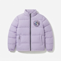 Veste d'hiver matelassée personnalisée avec badge, fermeture éclair intégrale, du fabricant