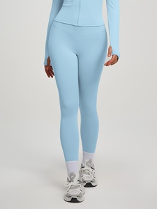 Ensemble de vêtements de sport pour femmes Atlaset, trois pièces, vêtements de sport sans couture, soutien-gorge de sport, leggings taille haute, veste, logo personnalisé OEM - Product Image 2