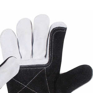 Guantes de Trabajo de Doble Palma de Cuero Premium de la Mejor Calidad, Antiestáticos y Resistentes a la Abrasión, Nueva Llegada, para Adultos - Product Image 2