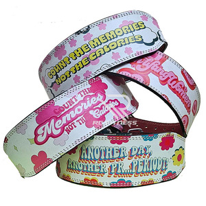 Ceinture de musculation en cuir avec boucle réglable, épaisseur 10 mm, pour entraînement de musculation, squat et soulevé de terre - Product Image 3