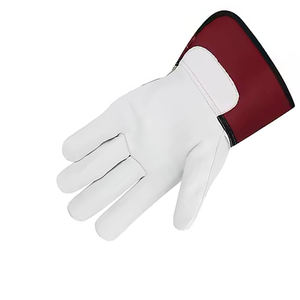 Guantes de Trabajo de Seguridad de Cuero con Logotipo Personalizable, Nuevo Estilo, Resistentes al Aceite, Anti-químicos, Antideslizantes, Duraderos, Antiestáticos, Sin Silicona - Product Image 4