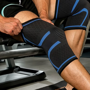Genouillères de compression unisexes respirantes à enfiler, lot de 2, pour le sport et la protection - Product Image 5