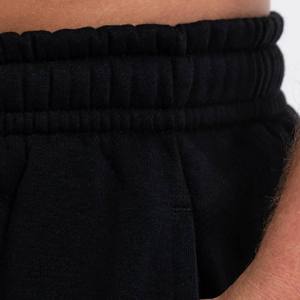 Ensemble sweat à capuche et pantalon de survêtement noir unisexe de marque Customer Brand, anti-boulochage, doublure polaire, fermeture à cordon, couleur unie, manches longues, 100 % coton - Product Image 4