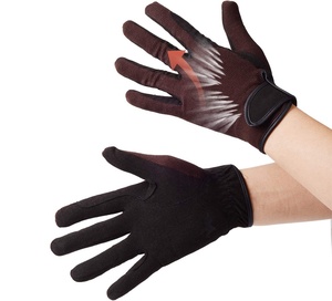 Wholesale Custom High Quality Fitness Outdoor Sport Equestrian Horse Riding <b>Gloves</b> Breathable Horse Riding <b>Gloves</b> - Product Image 5