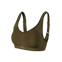 5KINGZ SPORTS Soutien-gorge de sport pour femme, maintien élevé, grandes tailles, bretelles réglables simples, respirant, antibactérien, séchage rapide, pour yoga et course à pied