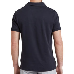 Wholesale 100% Cotton Men's for Polo T-Shirts Custom Color <b>and</b> Logo Breathable New Casual Wear with Short Sleeves - Product Image 3