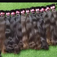 Rambut Manusia Remy India Pirang Berkilau 005 Tekstur Tebal Ekstensi Penataan Kreatif Pengiriman Gratis ke Brasil