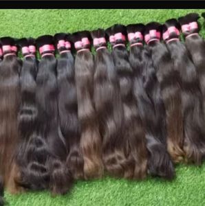 จัดส่งฟรีไปยังบราซิล ผมสีบลอนด์เงางาม ผมอินเดียแท้แบบ Remy  แบบเป็นมัด 005  ช่อผมมนุษย์ เนื้อผมหนา  ต่อผมเพิ่มความหนา  สร้างลุคที่มีสไตล์ - Product Image 2