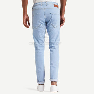 Men Classic <b>Jeans</b> Pants <b>Soft</b> Cotton <b>Jeans</b> Fabric Stylish Casual Outfit Everyday Fashion Comfortable Wear Design - Product Image 2