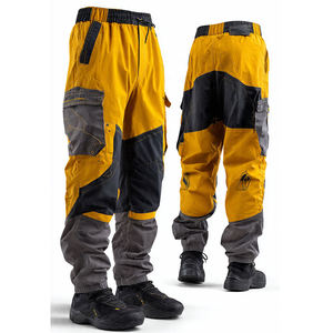Pantalon de survêtement streetwear unisexe coupe large coupe-vent, bas de survêtement baggy, joggers oversize en nylon style hip-hop, pantalon imprimé graphique - Product Image 6