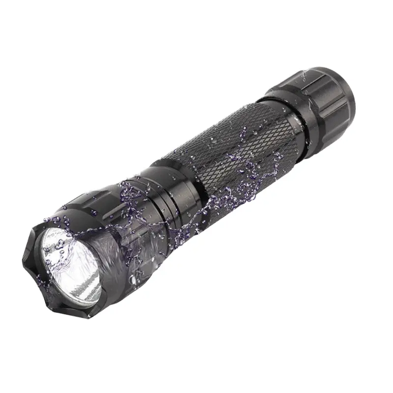 WARSUN 501B 6063 Aluminium alloy Tactical Flashlight 5000 Lumen IP65 Removable Battery Flashlight Portable Tactical Flashlight