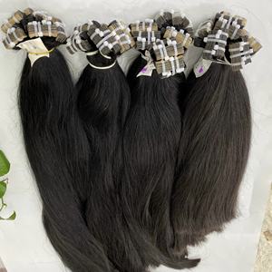 Vente de gros Bande dans les extensions de cheveux vierges vietnamiens 30 pouces vague naturelle Bundle Extension de cheveux humains vierges - Product Image 4