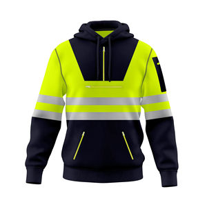 Sweat-shirt de sécurité de haute qualité offrant une chaleur fiable, une durabilité confortable et une protection réfléchissante. Sweats-shirts de travail. - Product Image 4