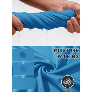 Chemises polo pour hommes, sport, bouton, été, haute élasticité, manches courtes, décontractées, extérieur, écologiques, chemise polo de sport - Product Image 5