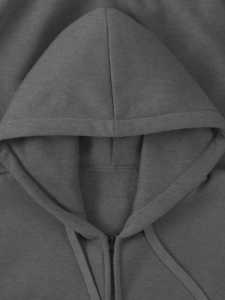Sweat-shirts et hoodies unisexes à imprimé en relief, super doux, respirants, épais, à épaules tombantes, pour femmes - Product Image 2
