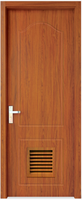 Porte en WPC moulé, pré-montée, étanche, en bois, pour intérieur moderne, prix de gros Vietnam, pour chambre, supermarché, hôtel, villa Dewoo, garantie 5 ans