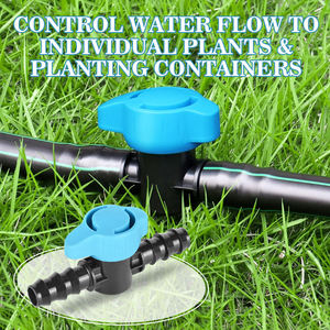 Système d'irrigation goutte à goutte 1/2 pouce pour jardin, vanne à raccord cannelé, interrupteur oscillant, arroseur oscillant, tube d'irrigation goutte à goutte 1/2 pouce - Product Image 6