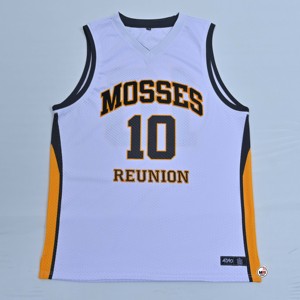 เสื้อบาสเก็ตบอล Mosses Reunion คอกลม แขนกุด สำหรับผู้ใหญ่ ใส่ได้ทั้งชายและหญิง ระบายอากาศได้ดี ซับเหงื่อ กันลม เป็นมิตรกับสิ่งแวดล้อม - Product Image 5