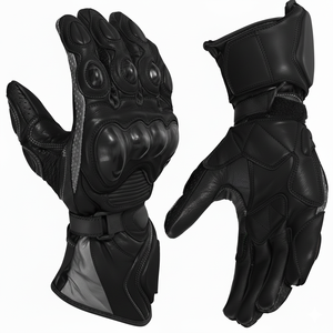 Gants de course pour moto, gants de moto respirants avec protection tactile, gants de motocross pour hommes - Product Image 1