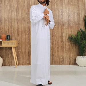 OEM <b>Thobe</b> Manufacturer Long Sleeve Islamic Garment Designed for Daily Wear and Private Label Production - Product Image 4