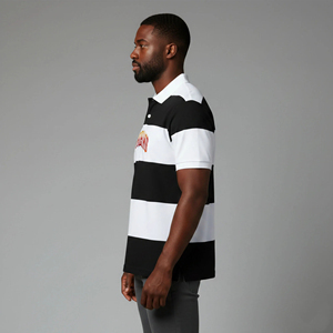 Camiseta Polo para Hombre, Estilo Urbano, Corte Ajustado, Lona Sólida Ecológica, Personalizable, de Alta Calidad, Cómoda y Duradera - Product Image 3