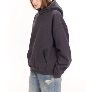 Custom Women's <b>Tracksuits</b> Heavy Weight 500 GSM 350 GSM <b>Polyester</b>/Cotton Fleece Embroidered Oversized Hoodie Shorts - Product Image 2