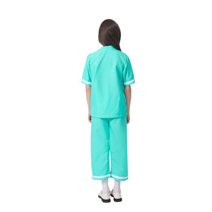 Uniformes Médicos de Alta Calidad Personalizados, Traje de Enfermería de Manga Corta, Uniformes de Hospital, Tela de Punto para Hombres - Product Image 6