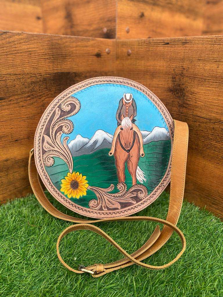 Brown With Color Tooling