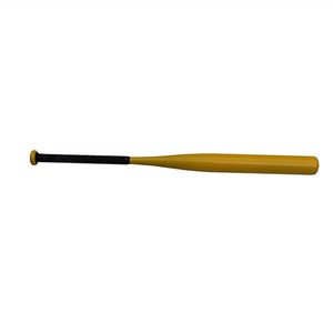 Batte de baseball en bois massif jaune avec poignée antidérapante, batte en bois pour les jeunes et les adultes, pour les jeux de pratique récréatifs en famille dans la cour - Product Image 3