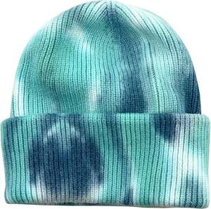 Gorro de punto tipo beanie para hombre y mujer, estilo tie-dye, para invierno 2026 - Product Image 6