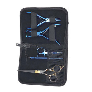 Kit d'outils professionnels en acier inoxydable pour extensions de cheveux, ensemble d'application pour extensions de cheveux vierges super double drawn, qualité supérieure - Product Image 3