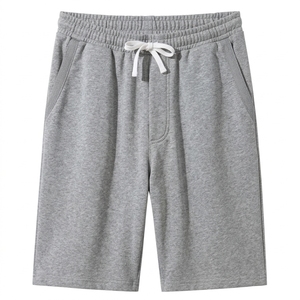 Pantalones Cortos Deportivos de Algodón 100% para Hombre, de Alta Calidad y Gran Venta, Transpirables, de Cintura Media, para Entrenamiento, Uso Casual, con Cierre de Cordón, 3D - Product Image 5