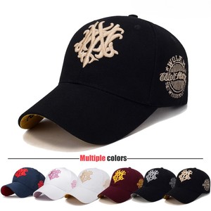 Gorra de Béisbol Unisex con Monograma 3D Bordado, Estilo Vintage, de Algodón, con Visera Curva, Estilo Hip Hop, Ajustable, Tipo Dad Hat - Product Image 1