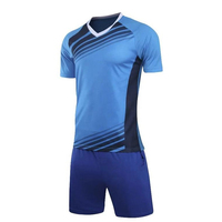 Nouveau prix de gros, uniforme de football 100% polyester, logo personnalisé, couleur et taille, séchage rapide, uniformes de football pour adultes