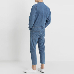 Nouvelle Arrivée Combinaison en Jean Personnalisée Tendance, en Coton Durable, Coupe Confortable, Légère, Séchage Rapide, Tenue de Travail Ajustable - Product Image 4