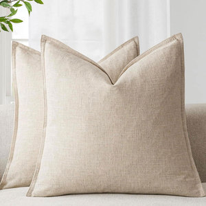 Funda de Almohada Sólida para el Hogar u Hotel, con Costuras Ecológicas, Tela Suave de Poliéster y Algodón, Reutilizable, Duradera, Color Personalizado - Product Image 1