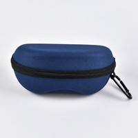Étui à lunettes de golf personnalisé avec logo, coque rigide en EVA, fermeture éclair et mousqueton pour sac de golf, tournoi, cadeau promotionnel, usine