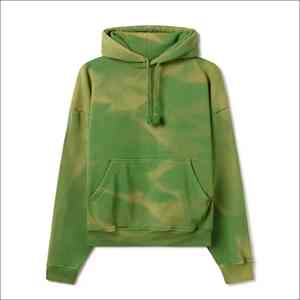 Sweat à capuche tie-dye personnalisé haut de gamme pour l'hiver, en polyester/coton, polaire 340 GSM, respirant, écologique, imprimé numériquement, personnalisable - Product Image 5