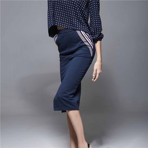 ODM Taiwan fait respirant tricoté dames bureau femmes élégant extensible naturel taille crayon jupes - Product Image 3