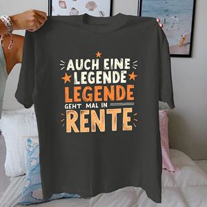 Incluso una leyenda está retirada, Camiseta de algodón puro para mujer, ajuste cómodo - Product Image 2
